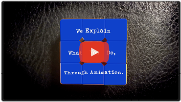 Video displaying the phrase We explain that through intuition on a visually engaging background.